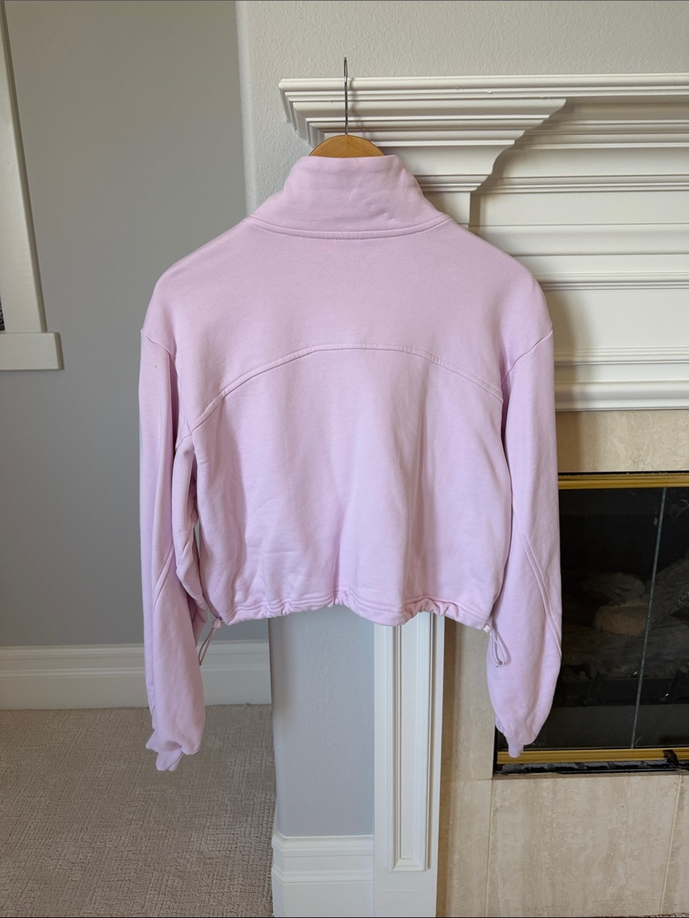 Lululemon Cotton Terry Pullover half zip - Picture 5 of 5